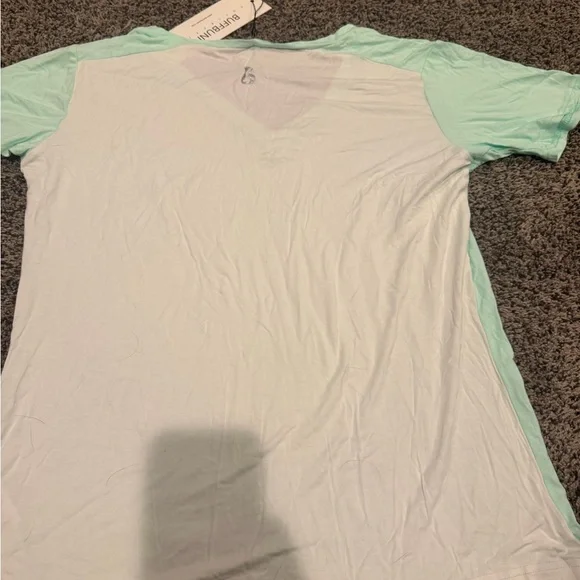 BuffBunny Mint V-Neck Tee - Picture 2 of 2